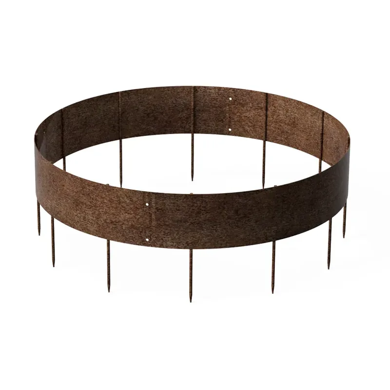 Kerti táj szegély határok kerítés