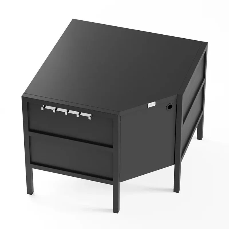 Szabadon álló kültéri sarokszekrény